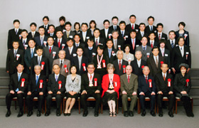 2011年度 大川賞・大川出版賞受賞者と研究助成対象者の皆様