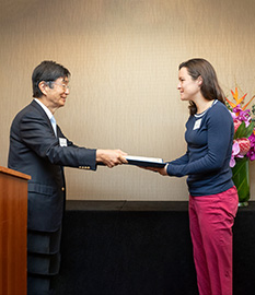 Presentation of Grants Dr. Yuichiro Anzai, Director